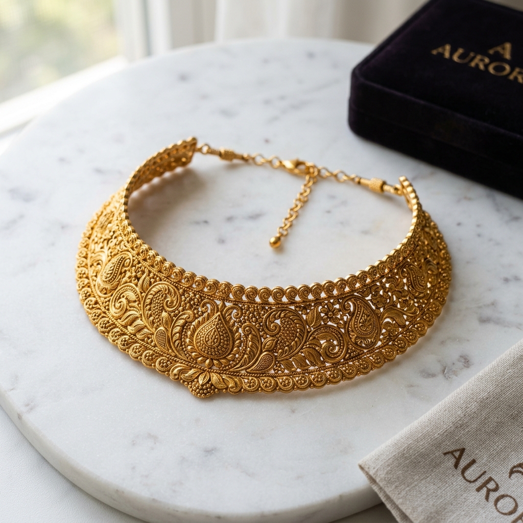 18K Gold Plated Heritage Necklace