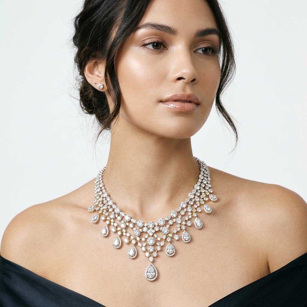 Riya Luxury Plated Jewelry Editorial